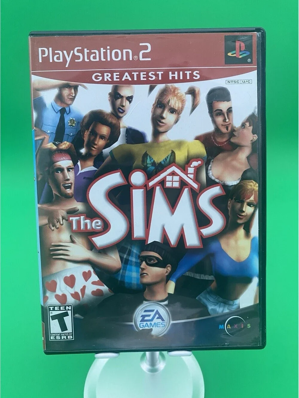 The Sims PlayStation 2 Video Game - Complete - 2003 EA
